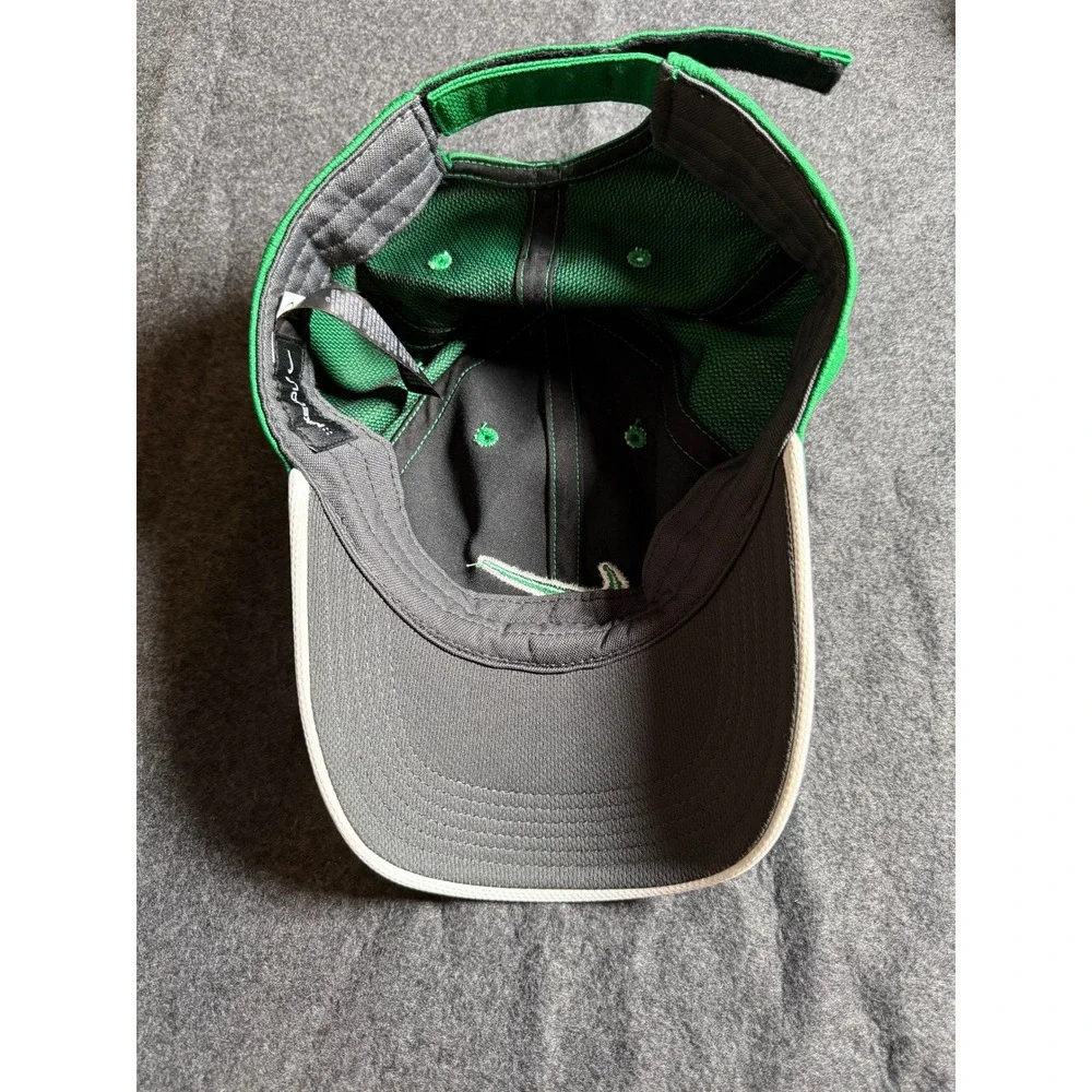 Nike Golf Dri-FIT Mesh Adjustable Hat Green Swoosh Logo Cap NWT